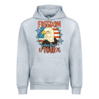 Heather Grey freedom born free tour 1776 Urban Hoodie - MaliasSmallBusiness