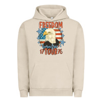 Pigment French Oak freedom born free tour 1776 Urban Hoodie - MaliasSmallBusiness