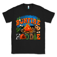 Black bonfire hoodie Classic Tee - texasbilliewilder