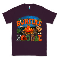 Plum bonfire hoodie Classic Tee - texasbilliewilder