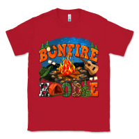 Red bonfire hoodie Classic Tee - texasbilliewilder