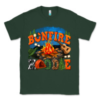 Sports Green bonfire hoodie Classic Tee - texasbilliewilder