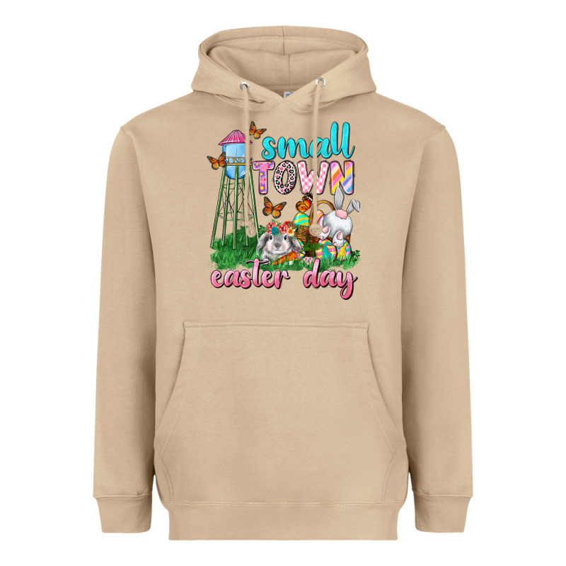 Small Town Easter Day Heavyweight Hoodie by Neo Western | Teevron