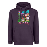 Plum Small Town Easter Day Heavyweight Hoodie - Neo Western
