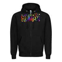 Black we are all human pride lgbtq Zipper Hoodie - texasbilliewilder