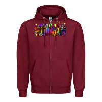 Burgundy we are all human pride lgbtq Zipper Hoodie - texasbilliewilder
