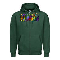 Sports Green we are all human pride lgbtq Zipper Hoodie - texasbilliewilder