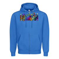 True Royal we are all human pride lgbtq Zipper Hoodie - texasbilliewilder