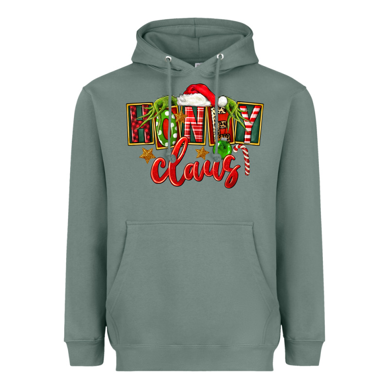 Christmas Honey Claus Heavyweight Hoodie by FaDigitalArtStudio | Teevron