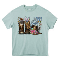 Arona Happy Easter Heavy Core Tee - CowhideDigitalArt