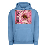 Pigment Pebble Blue breast cancer survivor Urban Hoodie - MaliasSmallBusiness