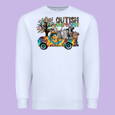 Autism Avareness3 Premium Sweatshirt Designed By Cowhidedigitalart