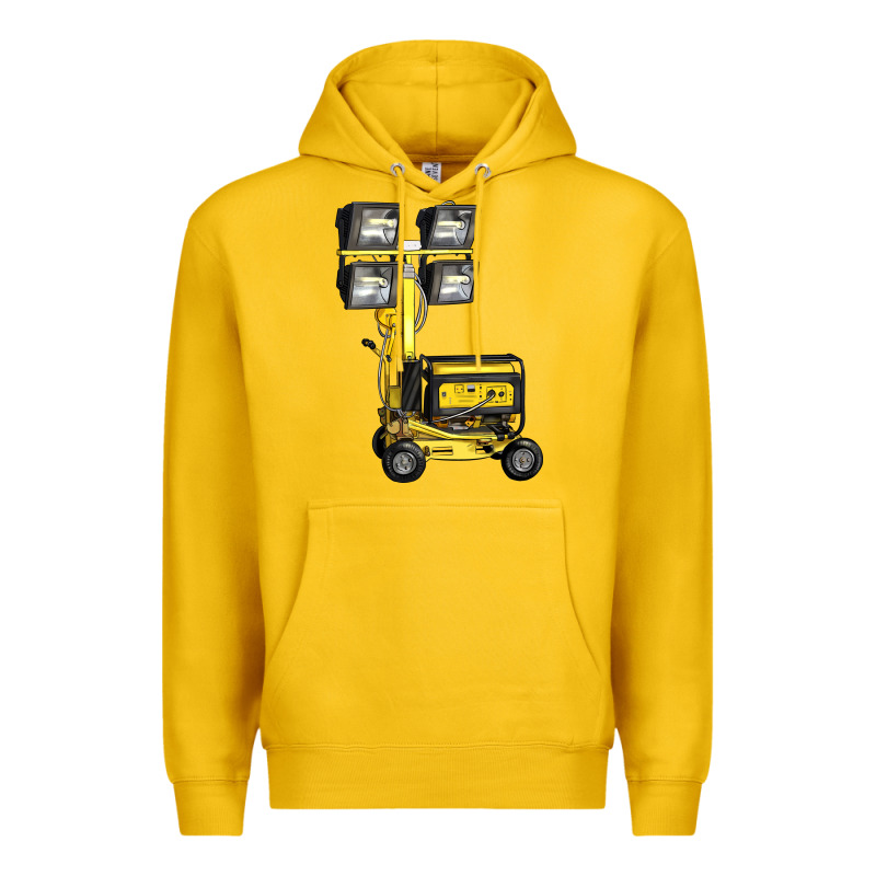 Towable Light Towers Premium Hoodie by LillyAllenDesigns | Teevron