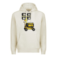 Oatmeal Heather Towable Light Towers Premium Hoodie - LillyAllenDesigns