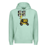 Seafoam Towable Light Towers Premium Hoodie - LillyAllenDesigns