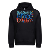 Black god shed his grace on the thee Urban Hoodie - MaliasSmallBusiness