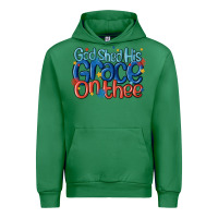 God Shed His Grace On The Thee Urban Hoodie | Teevron