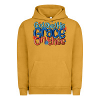 Pigment Peanut Butter god shed his grace on the thee Urban Hoodie - MaliasSmallBusiness