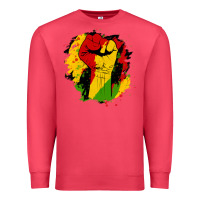 Cardinal juneteenth fist Premium Sweatshirt - HRA Design Shop