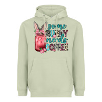 Matcha Some Bunny needs coffee Heavyweight Hoodie - Neo Western