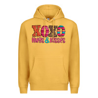 Mustard xoxo hugs and kisses Premium Hoodie - Jasminsmagicworld