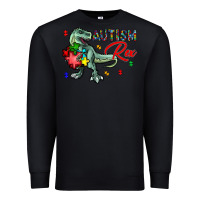 Black autism rex Premium Sweatshirt - CowhideDigitalArt