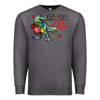Charcoal Heather autism rex Premium Sweatshirt - CowhideDigitalArt