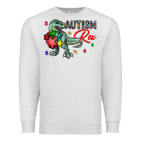 Oatmeal Heather autism rex Premium Sweatshirt - CowhideDigitalArt