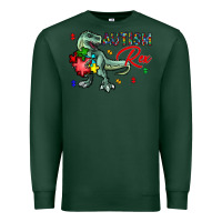 Sports Green autism rex Premium Sweatshirt - CowhideDigitalArt