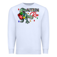White autism rex Premium Sweatshirt - CowhideDigitalArt
