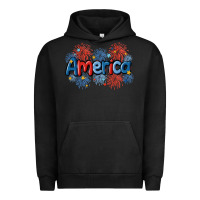 Pigment Black America Urban Hoodie - MaliasSmallBusiness