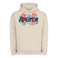 Pigment French Oak America Urban Hoodie - MaliasSmallBusiness