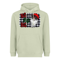 Matcha ho ho ho Heavyweight Hoodie - CowhideDigitalArt