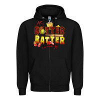 Black hey batter batter swing softball Zipper Hoodie - Zillion Design Studio