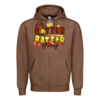 Chestnut hey batter batter swing softball Zipper Hoodie - Zillion Design Studio
