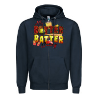 Navy hey batter batter swing softball Zipper Hoodie - Zillion Design Studio
