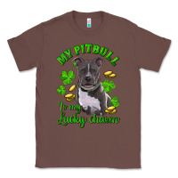 Chestnut St. Patrick's Day My Pitbull Is My Lucky Charm Classic Tee - RanaPortraitStore