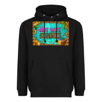 Black hot wife summer skinny metal can holder Heavyweight Hoodie - HRA Design Shop