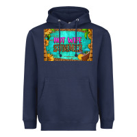 Navy hot wife summer skinny metal can holder Heavyweight Hoodie - HRA Design Shop