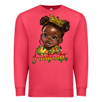 Cardinal juneteenth black girl Premium Sweatshirt - HRA Design Shop