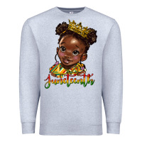 Juneteenth Black Girl Premium Sweatshirt | Teevron