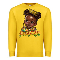 Lemon juneteenth black girl Premium Sweatshirt - HRA Design Shop