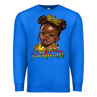 True Royal juneteenth black girl Premium Sweatshirt - HRA Design Shop