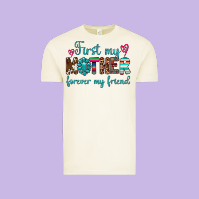First My Mother Forever My Friend Vintage Tee Designed By Artiststas
