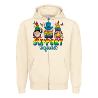 Sandshell support squad pride gnomies Zipper Hoodie - texasbilliewilder