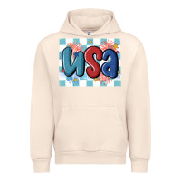 Sandshell usa retro Urban Hoodie - MaliasSmallBusiness