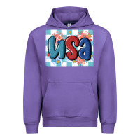 Tulip usa retro Urban Hoodie - MaliasSmallBusiness