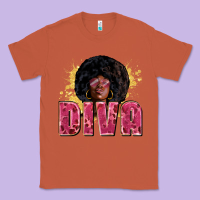 Diva Classic Tee Designed By Zillion Design Studio