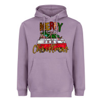 Lavender merry christmas Heavyweight Hoodie - CowhideDigitalArt