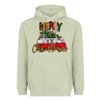 Matcha merry christmas Heavyweight Hoodie - CowhideDigitalArt